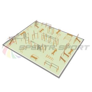 Купить Парковая площадка для Воркаут и WRK 6_76mm в Себеже 