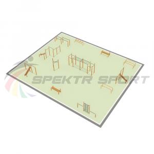 Купить Парковая площадка для Воркаут и WRK 2_76mm в Себеже 